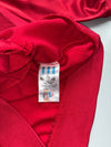 Adidas Trefoil Track Jacket | Red White | Vintage 90s (M)