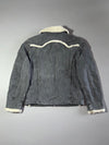 Diesel Sherpa-Lined Grey Utility Jacket (Fur inside) (M)