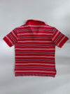 Tommy Hilfiger Red Striped Polo T-Shirt (XL)
