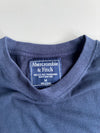 Abercrombie & Fitch Long Sleeve Spellout Sweatshirt – Navy | (M)