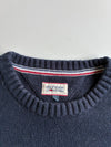 Hilfiger Denim Navy Varsity "H" Knit Sweater(S)
