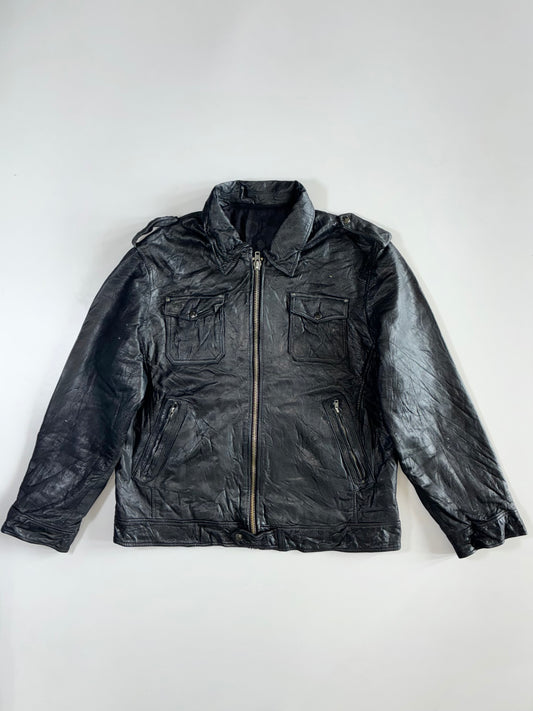 Premium Original Pure Leather Jacket (XL)