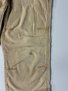 Carhartt Relaxed Fit Double Knee Tan Duck Canvas Work Pants (W:30) (L:38)
