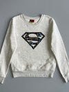 Superman x CACO Official Comic Strip Logo Crewneck Sweatshirt (Xs)