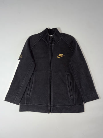 Nike 2004 Gold Logo Full-Zip Track Jacket – Black (M)