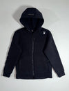 Spyder Black Knit Fleece Full-Zip Hoodie (M/L)