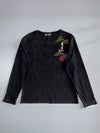 Big Train Osaka Japanese Kanji Long Sleeve T-Shirt | Black (M)