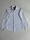 Ralph Lauren Custom Fit Striped Dress Shirt White/Navy (S/M)