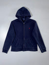 Polo Ralph Lauren Full Zip Hoodie Navy (S)