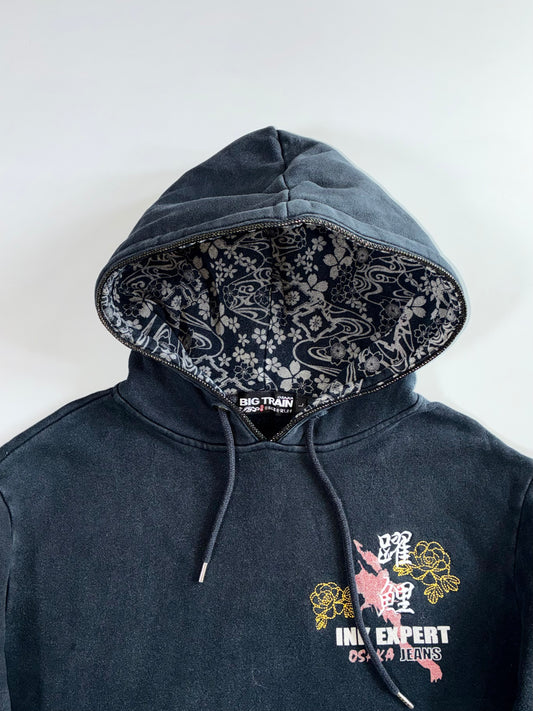 Big Train Osaka | Ink Expert Koi Embroidered Hoodie (L/Xl)