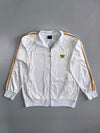 Adidas Originals Vintage 80s Trefoil Track Jacket White & Gold (M)