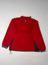 Kolon Sport Technical Fleece Full-Zip Outdoor Jacket – Red/Black (XL)