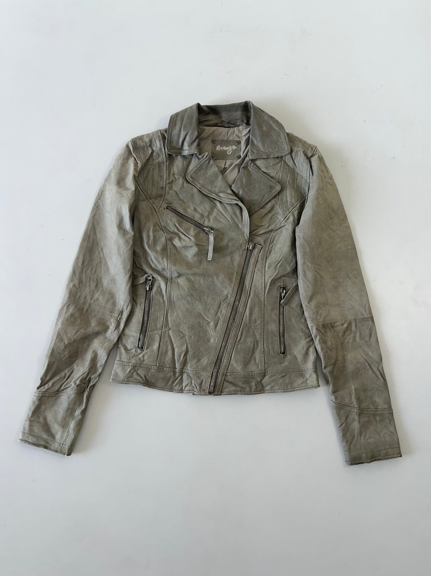 !                                                                                                                                                                          Super Premium Original Leather Jacket (XS)
