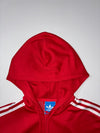 Adidas Originals Red Full-Zip Hoodie (S)