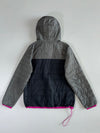 Columbia Grey/Pink Colorblock Puffer Jacket (M)