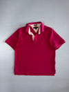 Tommy Hilfiger Trim Fit Flag Logo Polo Shirt
Hot Pink — Striped Collar Detail (L)