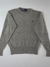Polo by Ralph Lauren Grey Lambswool Crewneck Sweater (M/L)