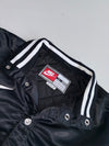 Nike | Satin Snap Bomber Jacket Black White (XL)