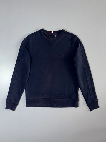 Tommy Hilfiger Navy Blue Crewneck Sweatshirt  (S)