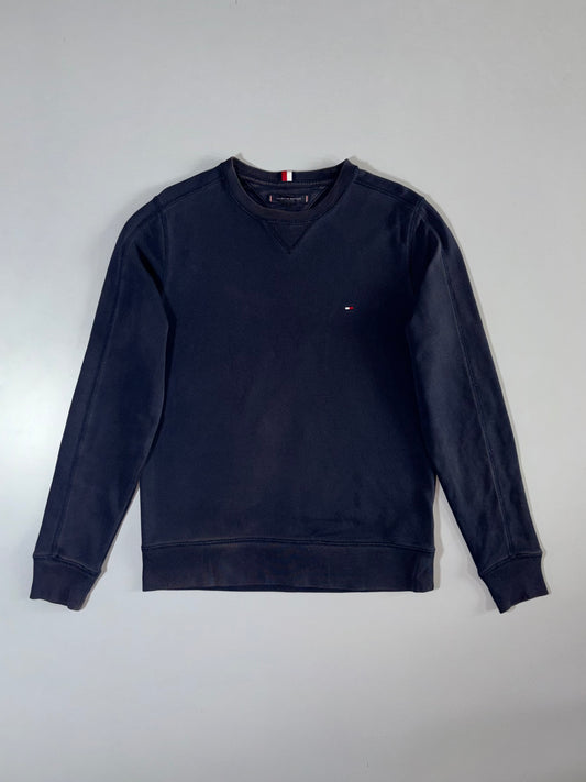 Tommy Hilfiger Navy Blue Crewneck Sweatshirt  (S)