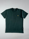 Carhartt WIP Chase Logo Tee  Forest Green (L)
