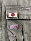 Superdry JPN Military Field Jacket – Olive Sherpa-Lined Multi-Pocket (L)