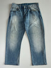 Levi’s 504 Light Wash Straight Jeans (W:33|L:38)