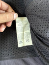 Black/Grey Racing Jacket with  (Padded) Reflective Piping (M)