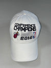 Miami Heat 2012 NBA Conference Champions Adidas Flex Cap – White (58cm)