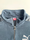 Puma Track Jacket Navy Snake Print Sleeves (XL)