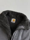 Carhartt Grey Duck Canvas Sherpa (S/M)