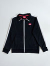 Vintage Puma Black Striped Zip-Up Track Jacket(S)