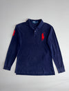 Polo Ralph Lauren Big Pony Long Sleeve Rugby Shirt Navy (L)