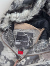 Vintage Oakley Archive Map Print Fur Hood Technical Parka Jacket (XL)
