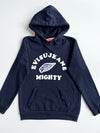 Evisu Jeans "Mighty" Wing Appliqué Hoodie – Navy | (S)