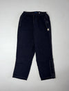 Vintage Lotto Black Contrast Stitch Track Pants (W:28) (L:42)