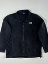 The North Face Black Full-Zip Fleece Jacket – (XL)