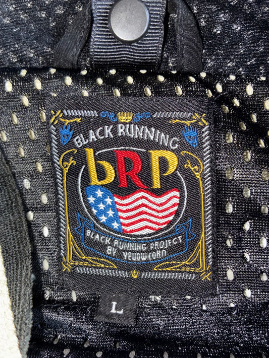 Yellowcorn “Black Running Project” Racing Jacket Multi-Patch (PADDED) (M/L)