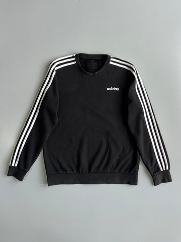 Adidas 3-Stripe Crewneck Sweatshirt (M)