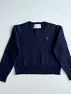 Ami Paris de Coeur Logo Wool Knit (XXS)