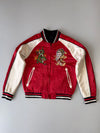 ZRARE] Nippon Blue Reversible Sukajan Jacket – "Jizo-Bosatsu" Folklore Fully  Embroidery (M)
