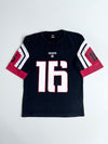 Nike Dodgers #16 Football Jersey Tee – Black/Red (S)