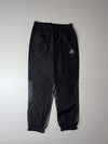 Adidas Black Woven Windbreaker Track Pants  (W:28) (L:40)