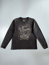 Lucky Brand Carretera Highway to Hell Bandido Motorcycle Club Faded Washed Long Sleeve Tee (M/L)