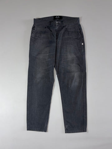Oakley Slim Fit Faded Grey Denim Jeans (W:33) (L:38)