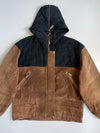 Super Premium Original Sued Leather Jacket (XL)
