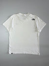 The North Face Logo T-Shirt — White (XL)