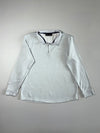 Under Armour CoolGear Long Sleeve Polo Shirt  White | Size (XL)