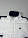 Adidas Colorblock Windbreaker Jacket – White/Navy  (XL)