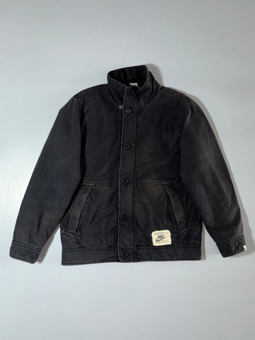 Nike “Property Of” Athletic Dept Jacket – Black Fleece-Lined (M)
